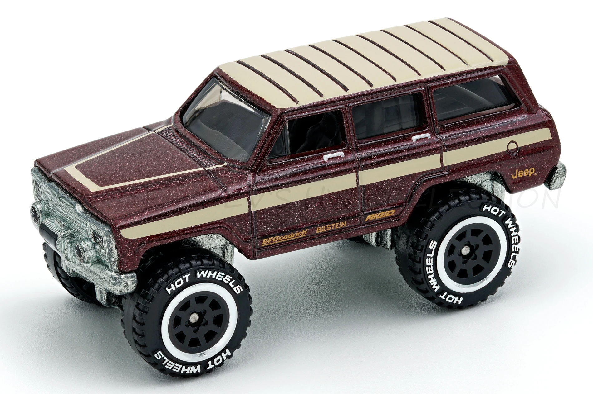 2024 1988 Jeep Wagoneer (Metalflake Maroon)