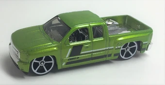 hot wheels chevy silverado 2018