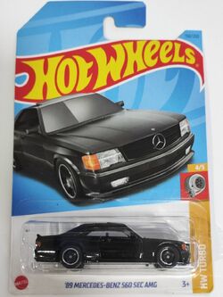 スーパートレジャーハント　ベンツ　560 SEC AMG Hot Wheels 2024 SUPER TREASURE HUNT '89 Mercedes-Benz 560