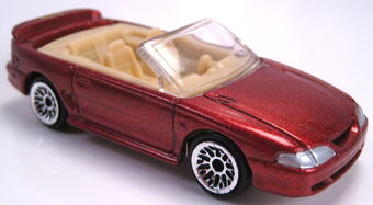 hot wheels 1996 mustang gt
