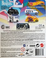 2019 Pop Culture: The Beatles card back