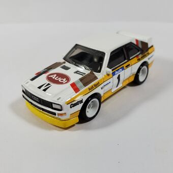 hot wheels 1984 audi sport quattro white