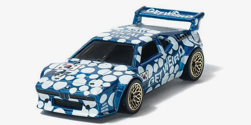 Anti Social Social Club x Hot Wheels BMW M1 Car - US