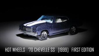 Hot wheels 1999 first editions 1970 chevelle ss shop