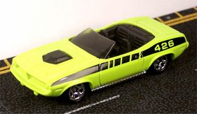 Details about / Loose Hot Wheels Black #33 /'70 Plymouth Barracuda w//PR5 Spoke Wheels