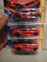 found two error custom 11 camaro's short cards without decals at walmart