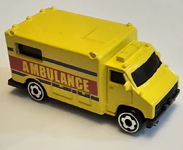 Mini Race 'N Show 9804 Corner Spin Out Ambulance open-1