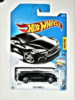 Hot wheels tesla shop model s black