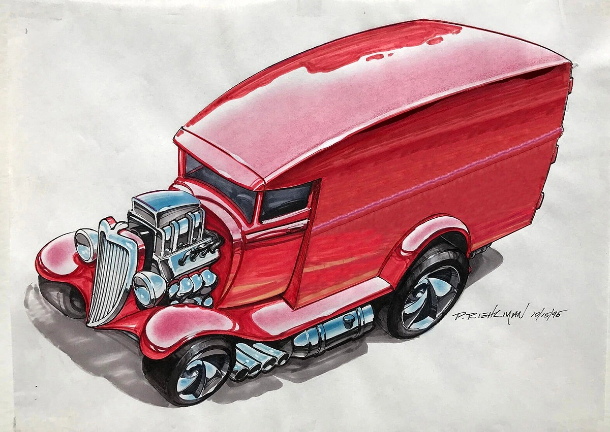 ★ BLOWN DELIVERY ★ ホットウィール★ RLC ブローデリバリー Hot Wheels RLC Exclusive 2022 Collector Nationals Blown Delivery