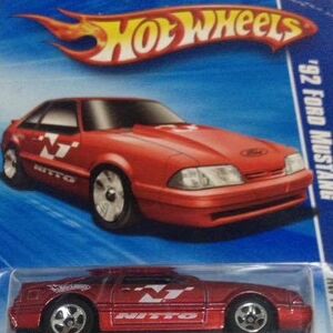 1992 ford mustang hot wheels