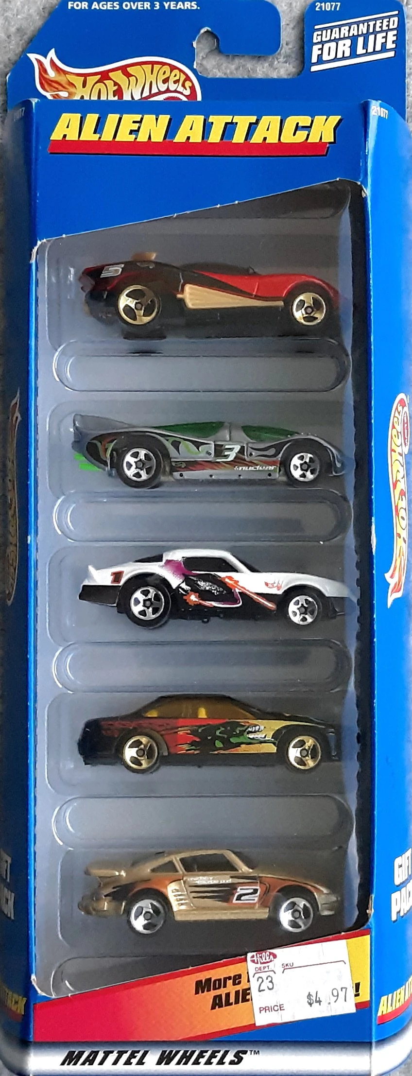 Alien Attack 5-Pack | Hot Wheels Wiki | Fandom