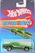 Ultra Hots '71 Plymouth GTX Apple Green HDG65 2022