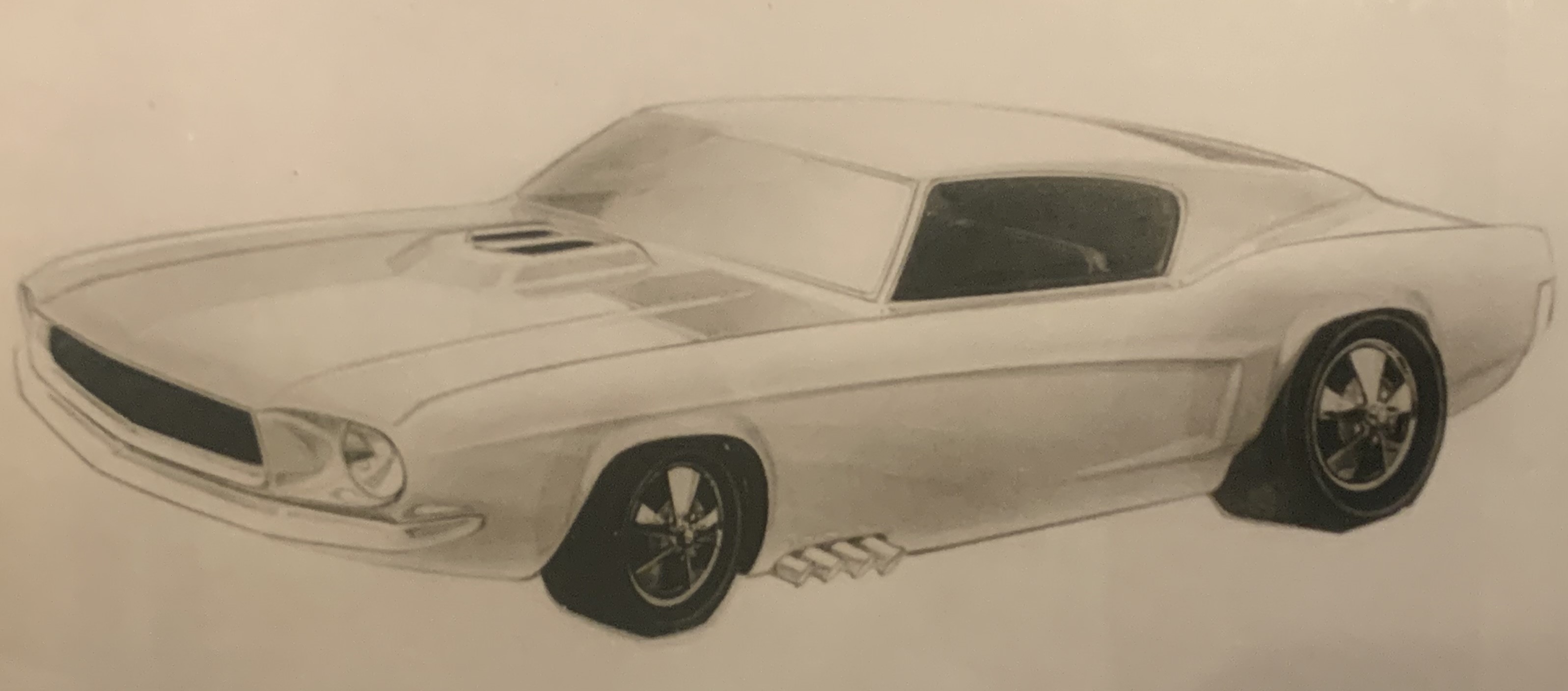 Hot wheels redline custom mustang shop