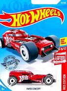 2019 Hot Wheels HW 50 Concept Red Edition Carded