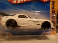 Dodge Viper silver tampo on door and sill