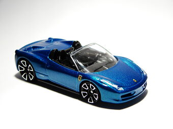 hot wheels 458 spider