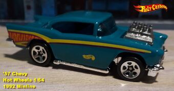 hot wheels 57 chevy value