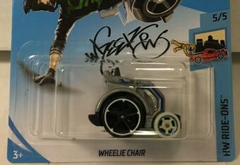 hot wheels wheelie chair