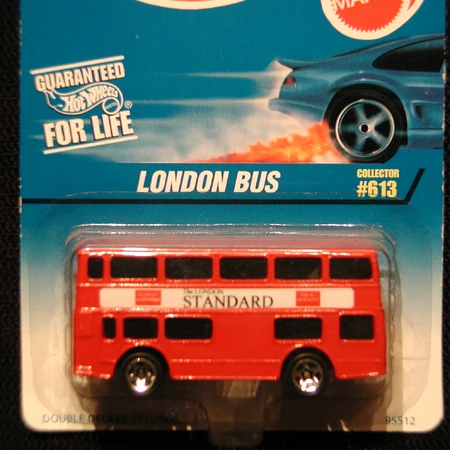 hot wheels london bus