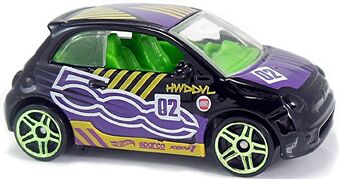 hot wheels fiat 500 2018