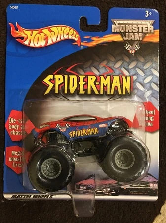 激レア！2002年 ホットウィール ・モンスタージャム・スパイダーマン 1