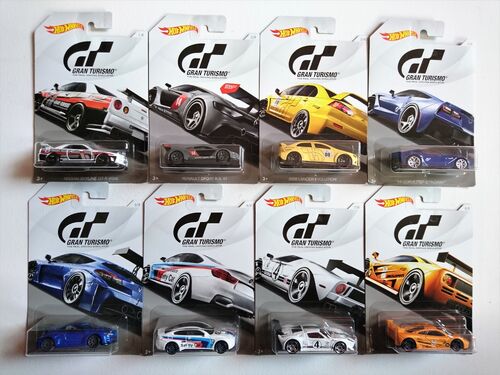 Hot Wheels Gran Turismo FORD GT LM Black, Aston Martin Lot of 2