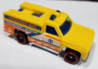 1974 hot wheels rescue unit