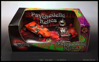 100% ホットウィール Psychedelic Relics 100% ホットウィール Psychedelic Relics Psychedelic Relics 2-Car