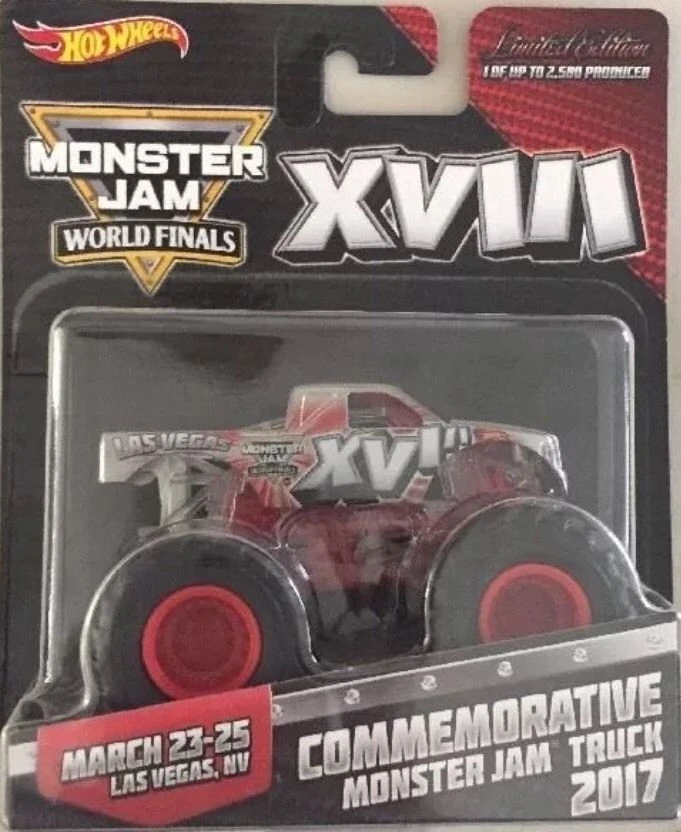 Monster Jam World Finals Commemorative Trucks