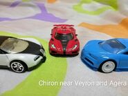 Chiron With Agera And Veyron