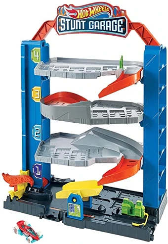 hot wheels fire station playset