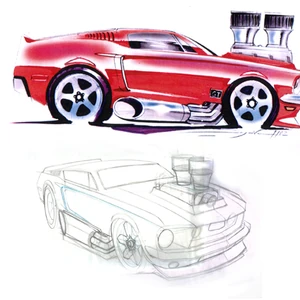 1968 mustang dtx47 hot wheels