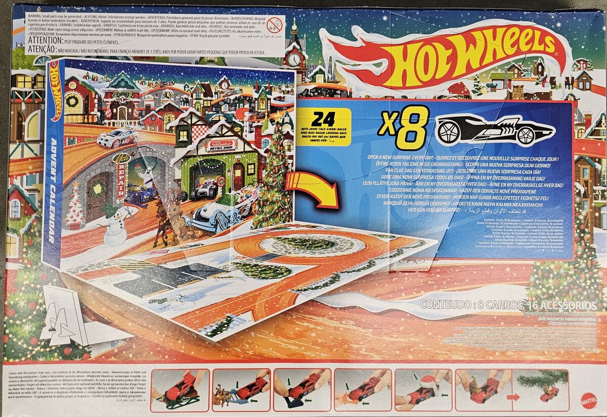 Hot wheels 2018 sales advent calendar