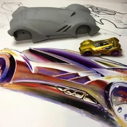Sinistra 3D Model and Sketches by Mark Jones