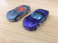 A comparison between the old and retooled versions of the Dodge Viper RT/10.