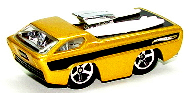 Details about   2004 Hot Wheels #25 First Editions TOONED DEORA Gold W/Surfboards w/Chrome 5 Sp 