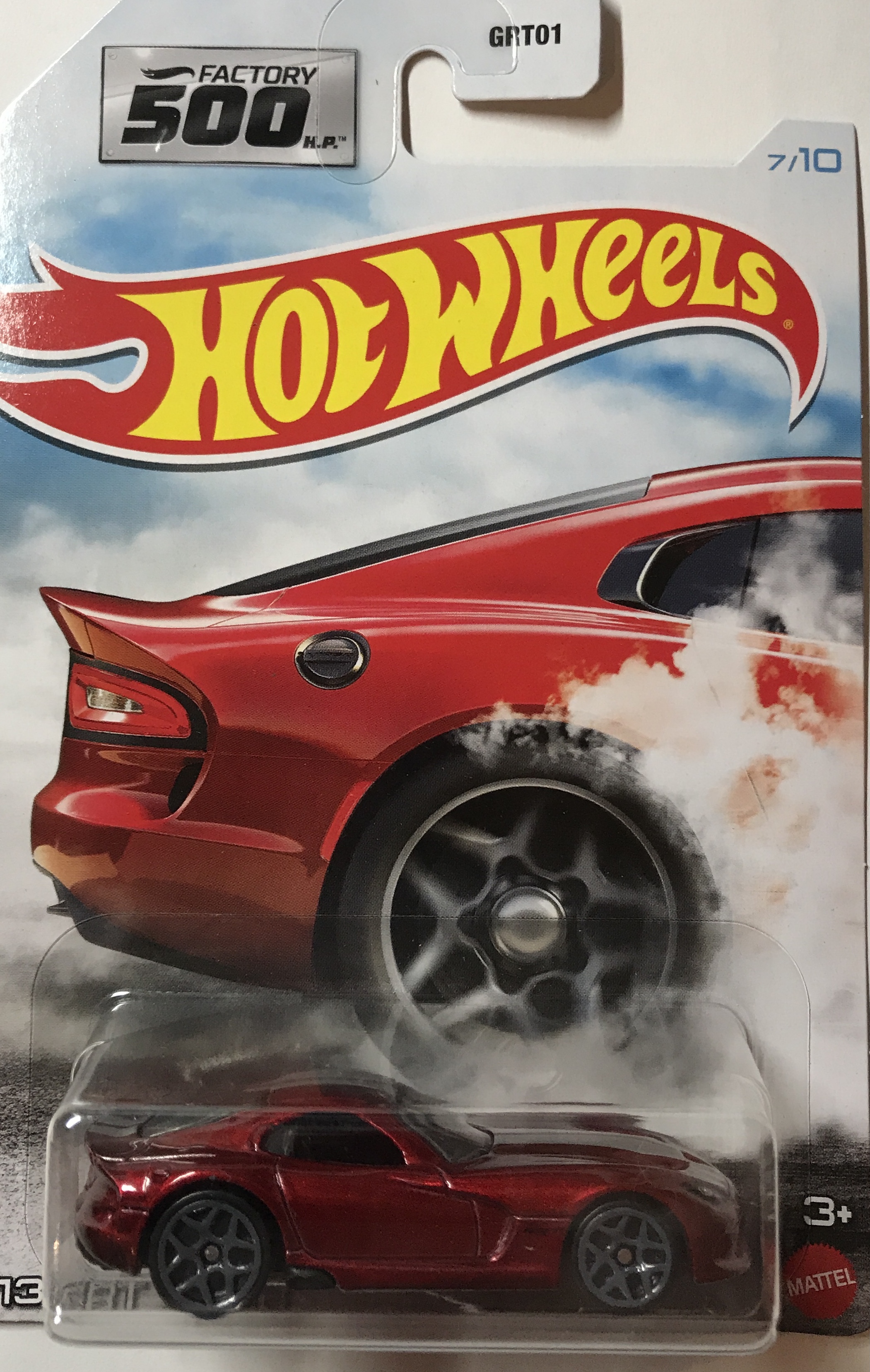 RED 2012 Hot Wheels 2013 Viper SRT #11 C9 
