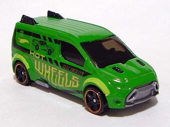 hot wheels ford transit connect