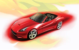 Sketch FerrariCalifornia