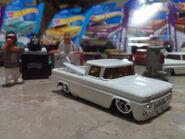 White Chevy Custom 62