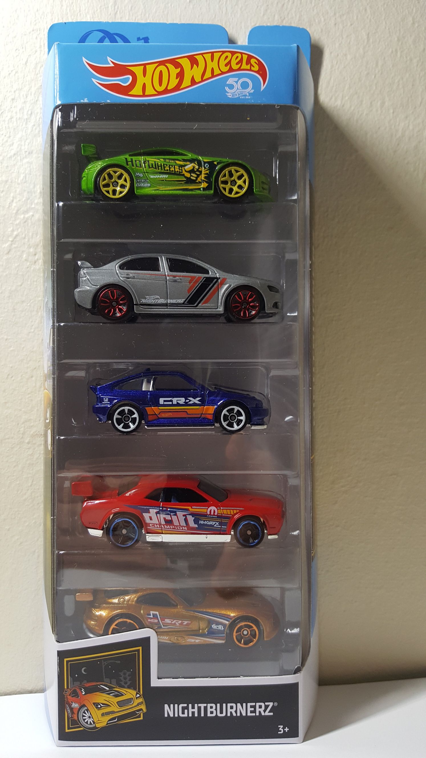 hot wheels 2019 nightburnerz 5 pack