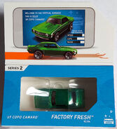 2020 Hot Wheels id: Factory Fresh '69 COPO Camaro box open