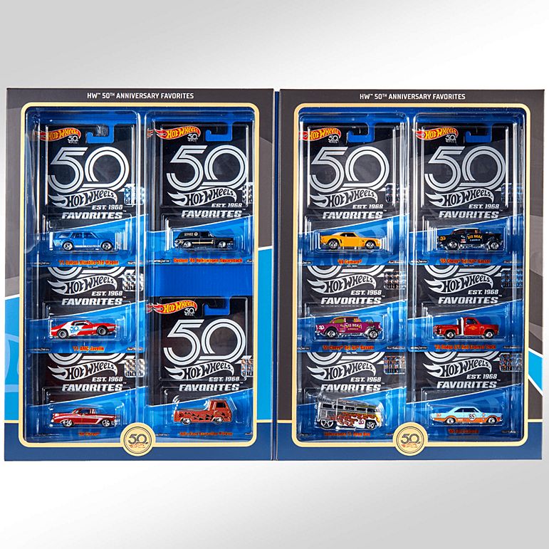 Hot wheels 50 sales years favorites