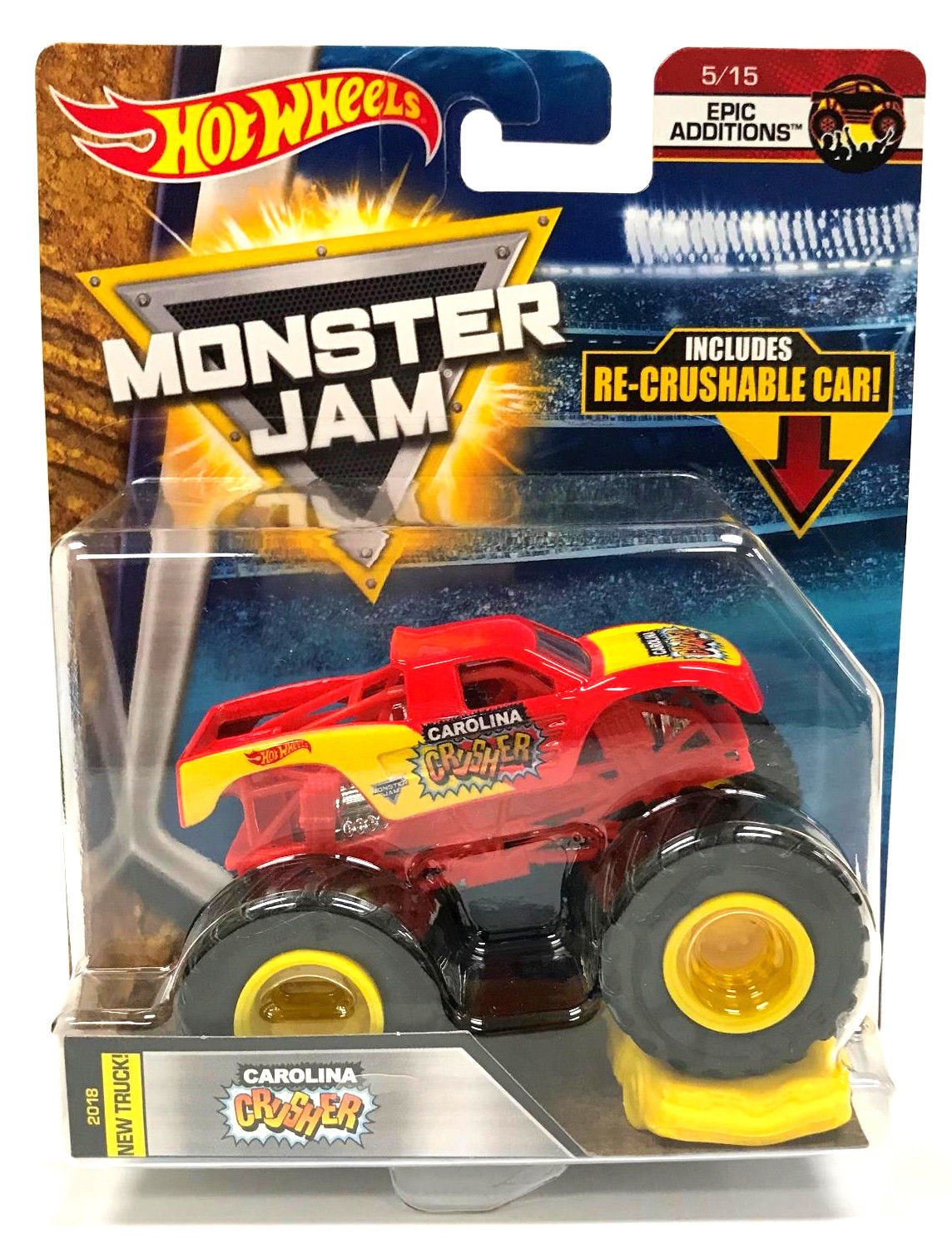 Mega Wrex / 2018 Hot Wheels Monster Jam / Creatures (2/6)