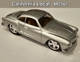 California Local M2561 '62 Karmann Ghia Silver open-1