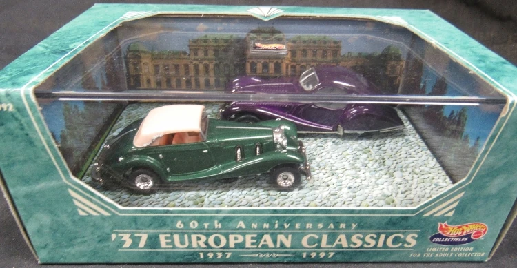 1997 60th Anniversary '37 European Classics 2-Pack (Metalflake Green)
