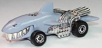 hot wheels shark car 1986