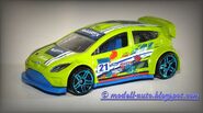 ´12 Ford Fiesta - Malaysia base - green version 2015 - euopean short card