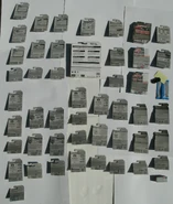 Every version of the Hotwheels, and Matchbox cars for Tesla, Inc. {Tesla Motors} as of February 2017, Reverse.