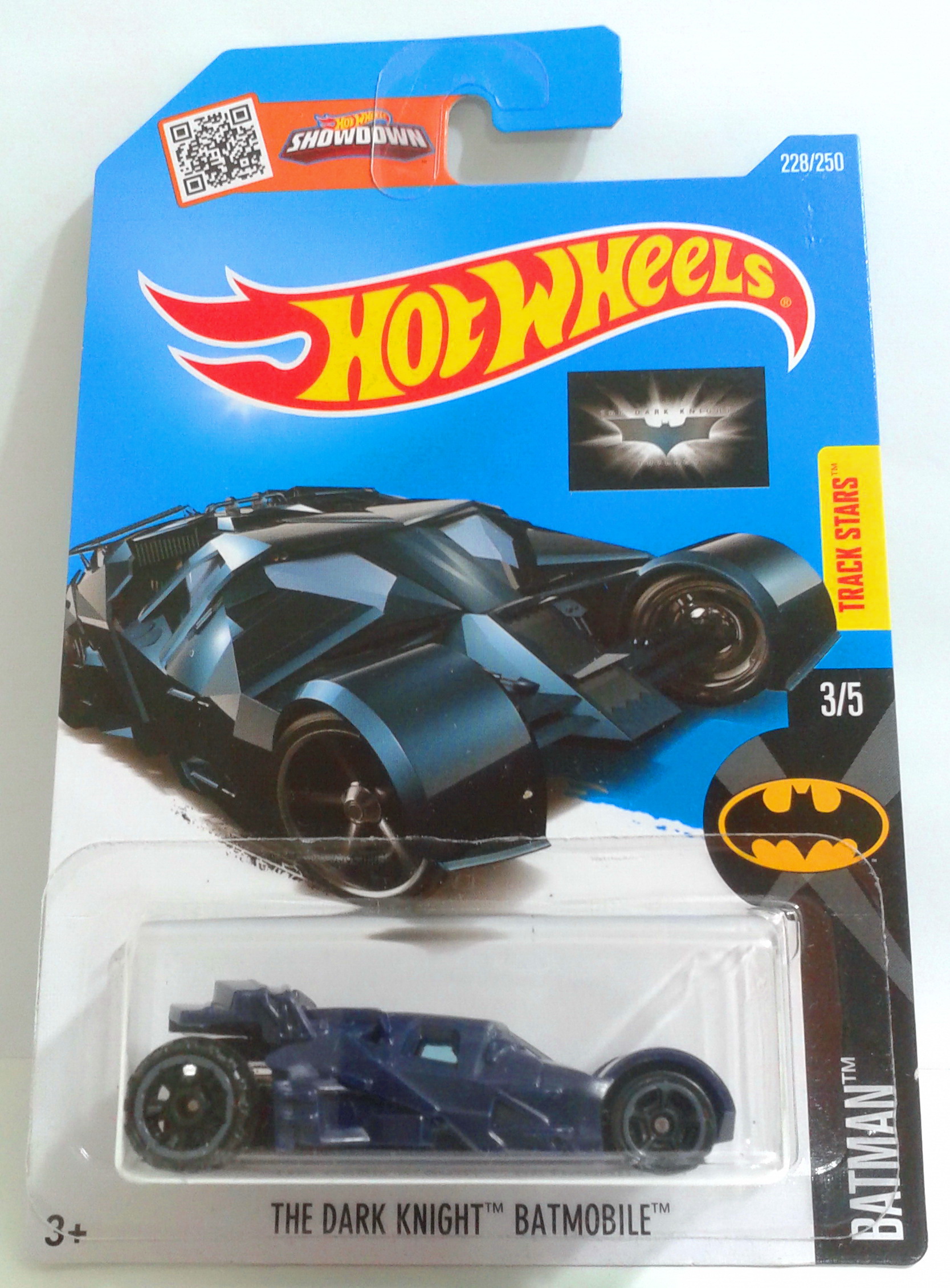 Batmobile Tumbler Batman Begins Dark Knight in 1:64 Hot Wheels DFK73 Nr 3/6 